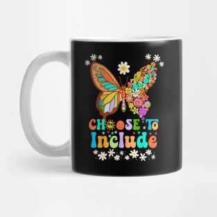 Choose To Include For Autism Teacher Special Education SPED Mug